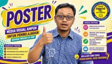 Poster adalah media publikasi yang mengkombinasikan elemen visual (gambar, ilustrasi) dan teks untuk menyampaikan informasi, ajakan, atau pengumuman kepada khalayak ramai
