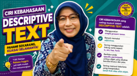 Berfokus pada specific participant, artinya objek yang dibahas bersifat khusus dan jelas
