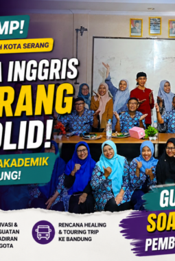 Ternyata Menulis Soal Tidak Bisa Asal! MGMP Bahasa Inggris Kota Serang Kupas Tuntas Panduan Resminya