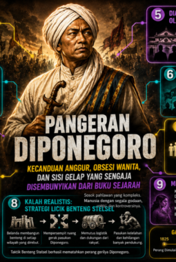 Pangeran Diponegoro: Sisi Gelap yang Sengaja Disembunyikan dari Buku Sejarah