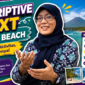 The beach is about 160 kilometers from Jakarta, so it usually takes around two to three hours to drive there.