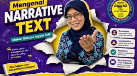 Materi ini merupakan salah satu teks esensial yang diajarkan untuk melatih kemampuan literasi, imajinasi, dan pemahaman teks bacaan (Reading Comprehension) pada siswa remaja.