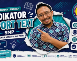 Report Text adalah salah satu materi teks esensial yang diajarkan dalam pembelajaran Bahasa Inggris di tingkat SMP